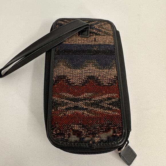 Pendleton Wool Zip Up Wristlet Wallet - Picture 3 of 7